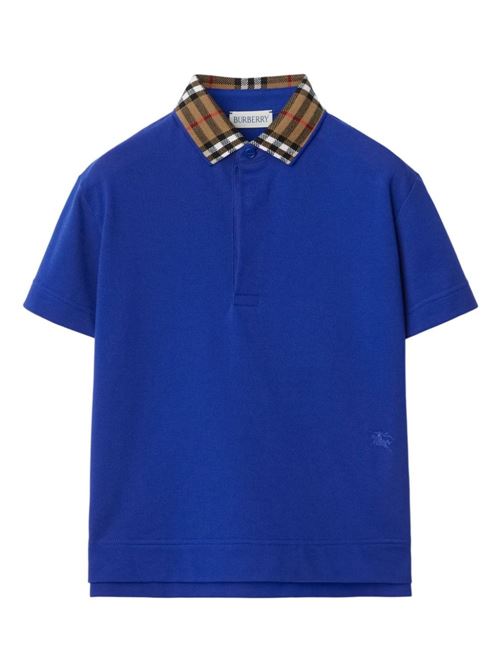 POLO BURBERRY | 8078570/BLU